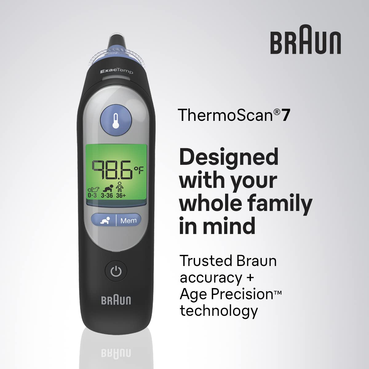 Braun Thermoscan 7 (IRT 6520) Ear Thermometer