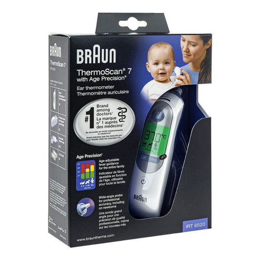 Braun Thermoscan 7 (IRT 6520) Ear Thermometer