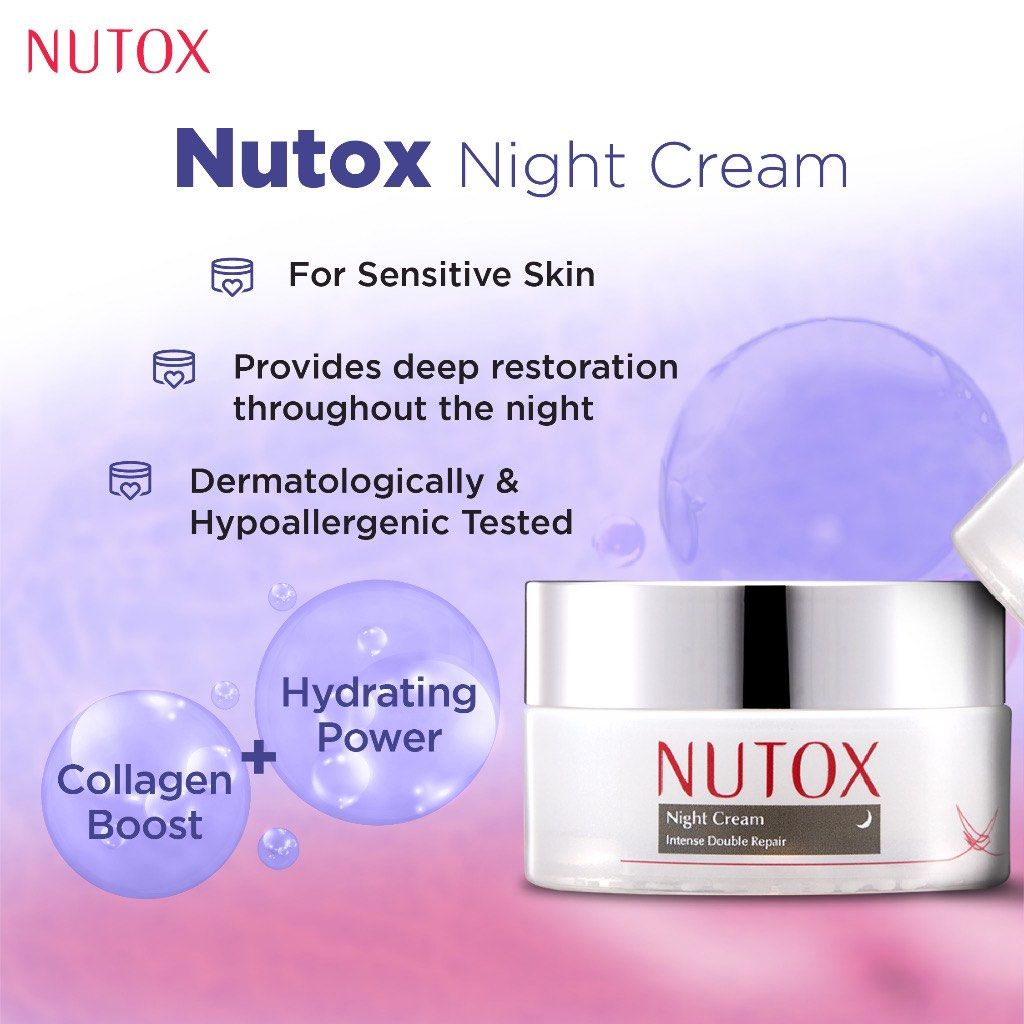 NUTOX Youth Restoring Night Cream (Dry to Sensitive Skin) 30mL