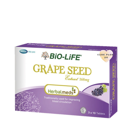BIOLIFE Grape Seed 30's Tablet