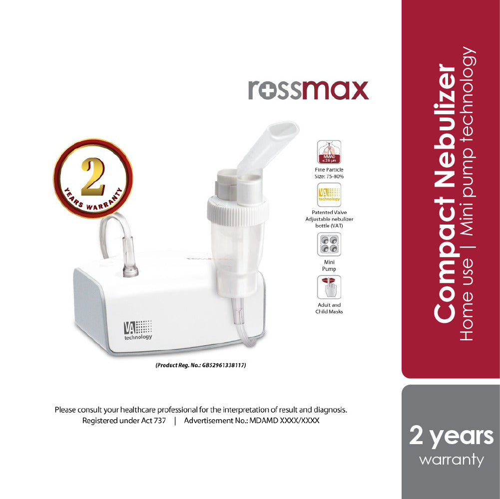 Rossmax Compact Nebulizer NB60