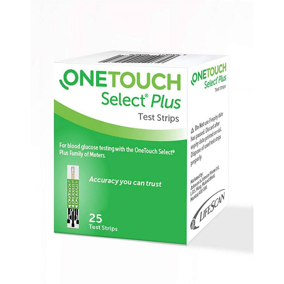 One Touch Select Plus Test Strip 25's