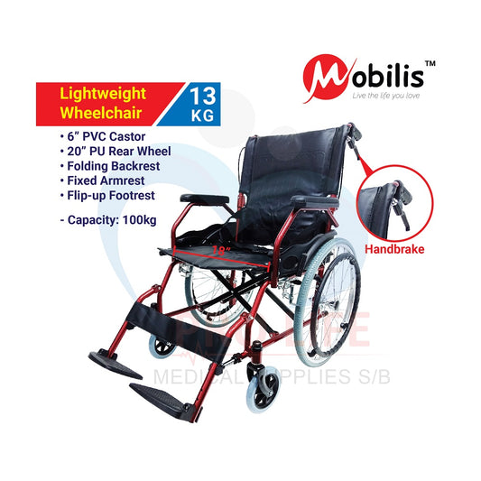 MO 863LAJ-S Light Weight Wheelchair