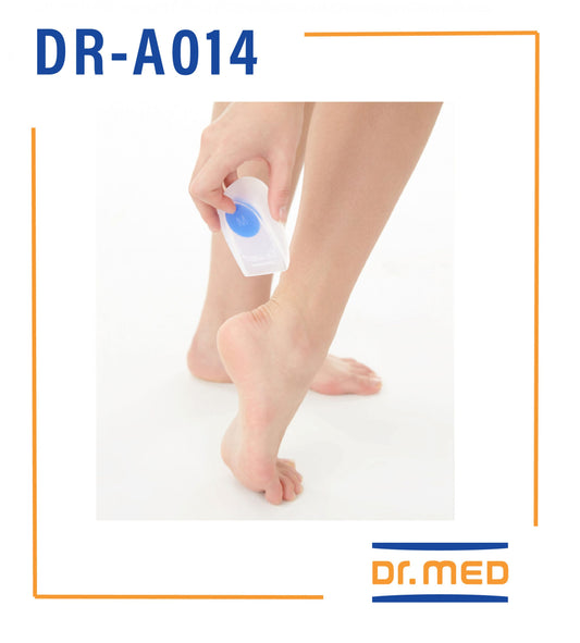 DR-A014 Silicone Heel Cups 2's