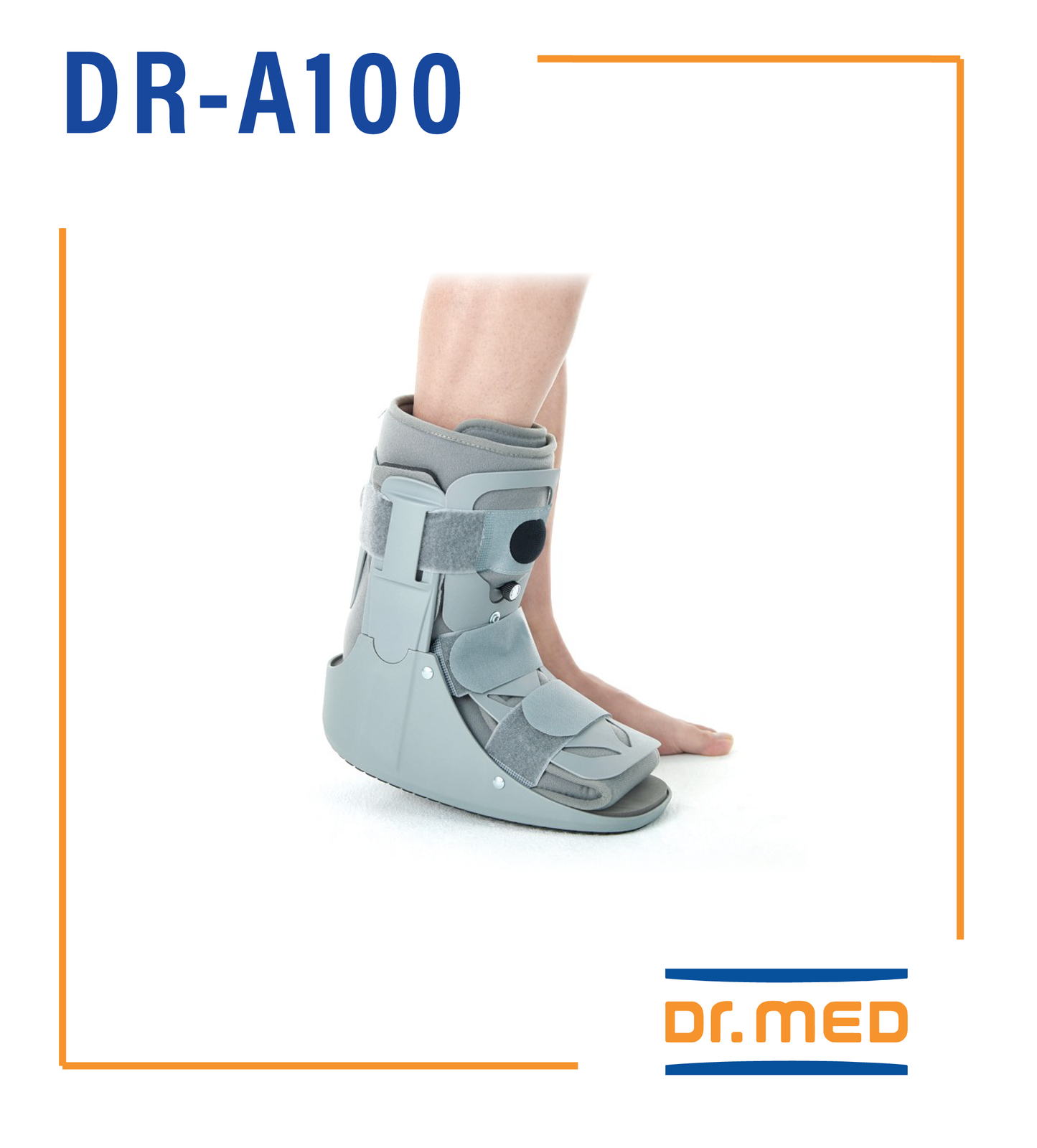 DR-A100 Air Cam Stirrup Walking Fracture Boot (Short)