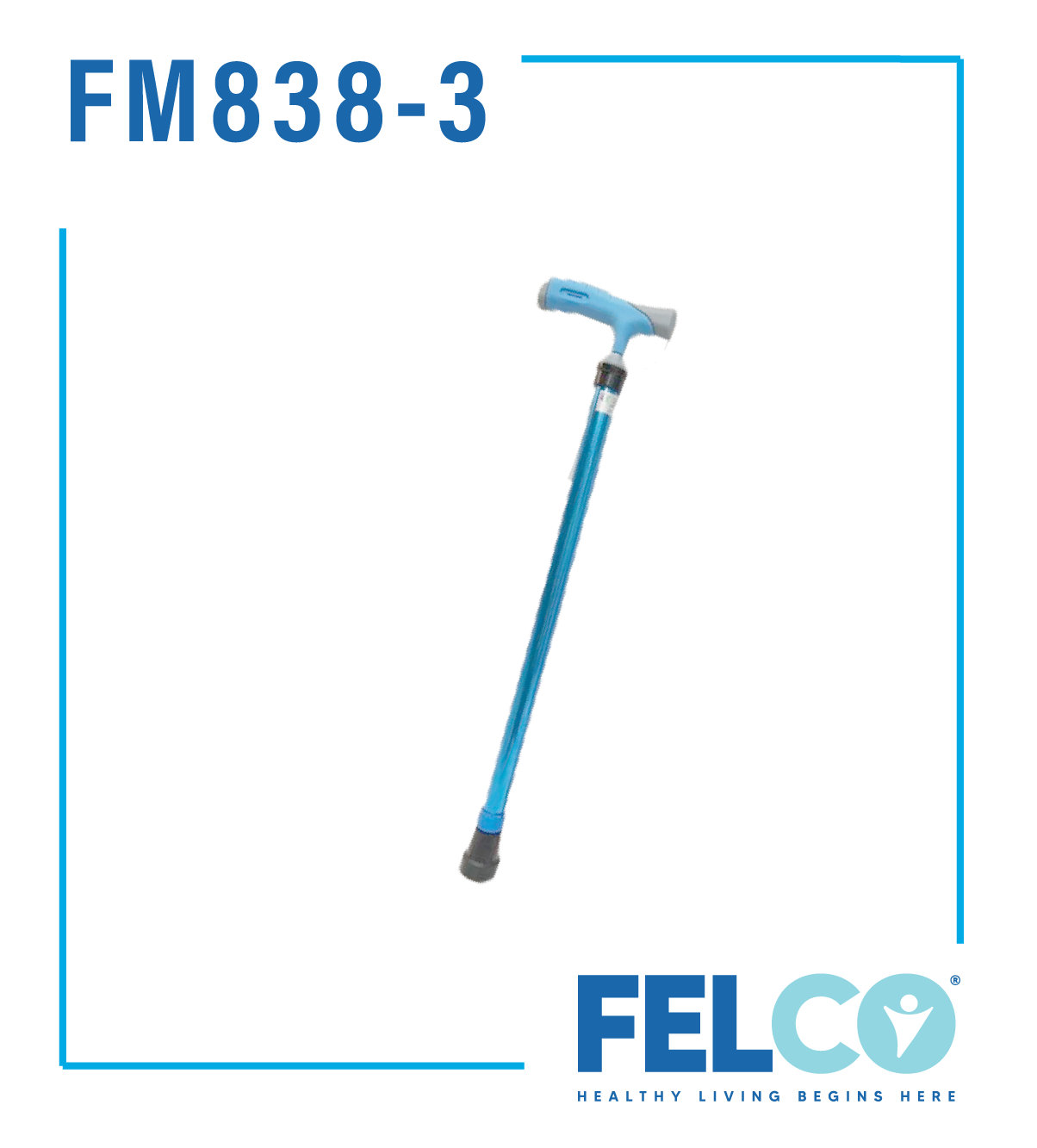 FM838 Walking Cane Stick