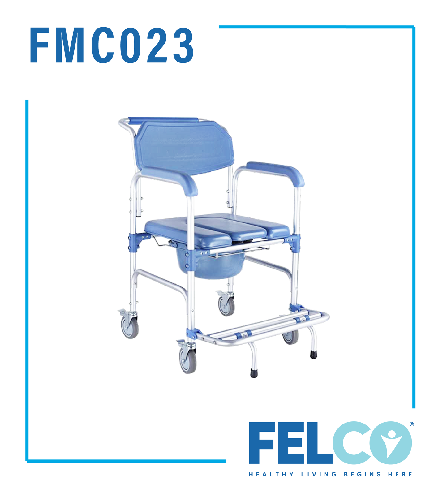 FMC023 3 IN 1 Commode Chair
