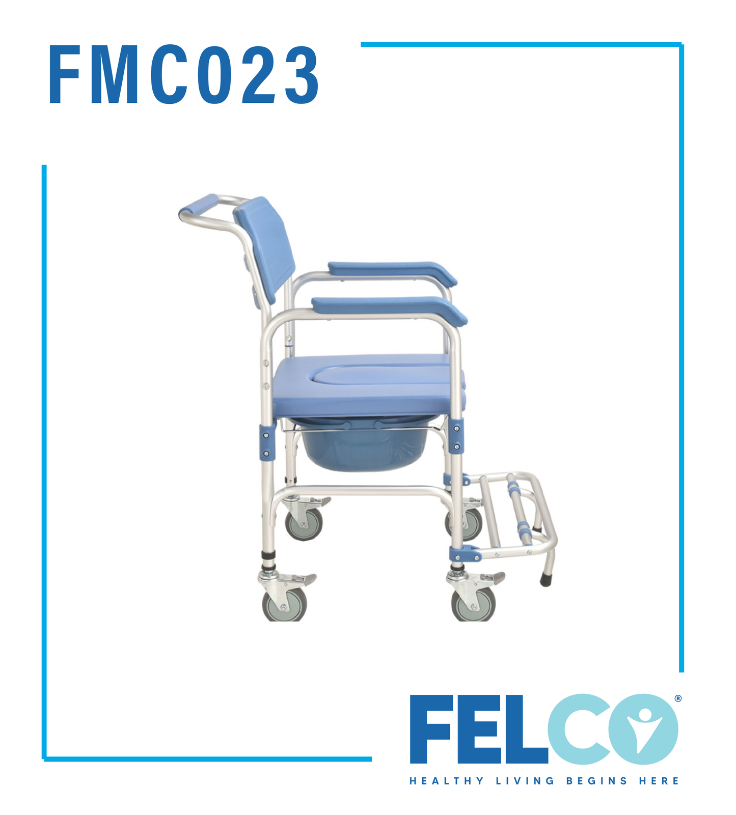 FMC023 3 IN 1 Commode Chair