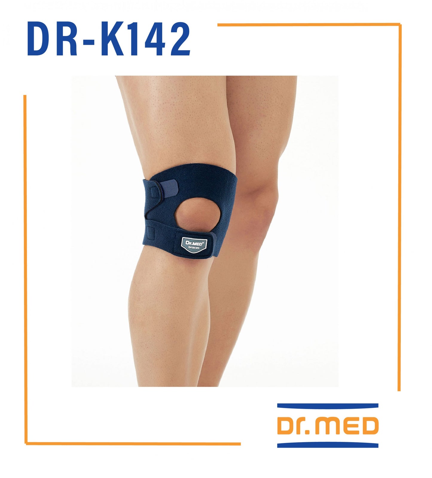 DR-K142 Knee Wrap with Patella Tendon Pad