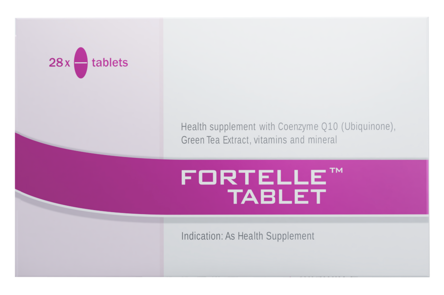 Fortelle 28's + Omega-3 28's For Female Fertility