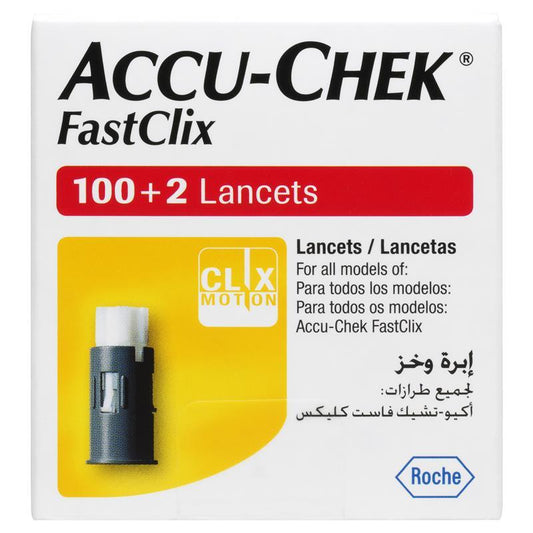 Accu-Chek Fastclix 100+2 Lancets (Accu Chek)