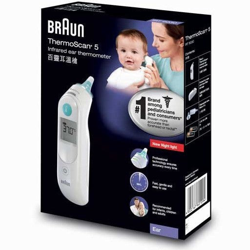 Braun ThermoScan 5 (IRT 6030) Ear Thermometer