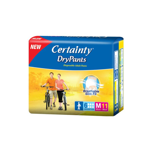 Certainty Drypants Disposable Adult Pants M 11's