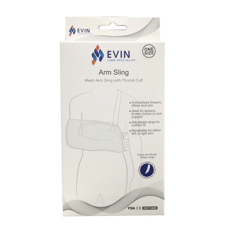 Evin Arm Sling with Thumb Cuff (Free Size)