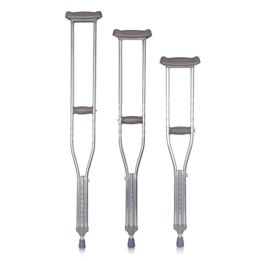 Aluminium Underarm Shoulder Crutches (Pair)