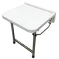 HappyBath Deluxe Wall Mounted Shower Seat With Legs