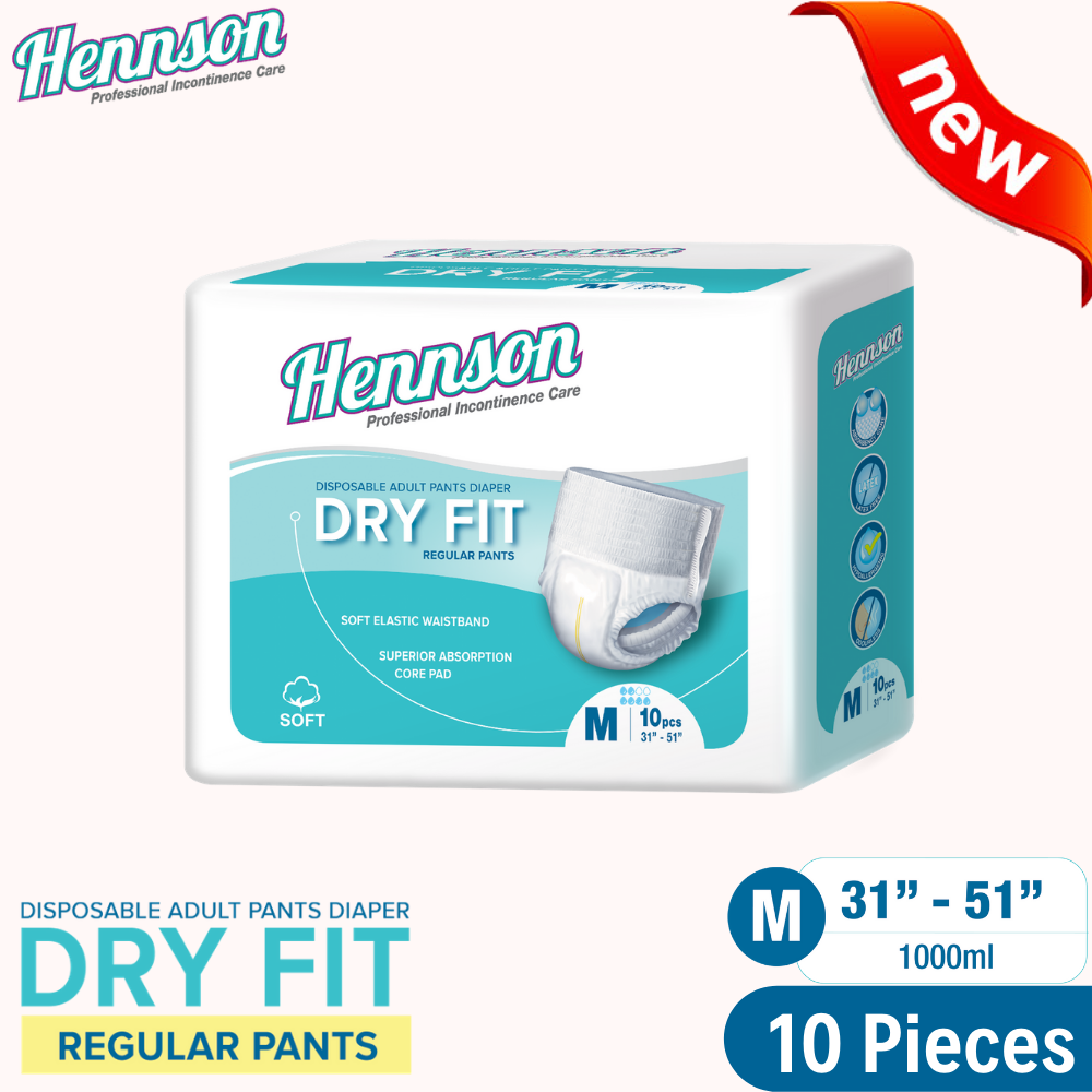 Hennson Dry Fit Regular Pants M 10'S