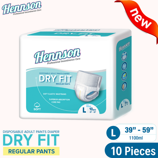 Hennson Dry Fit Regular Pants L 10'S