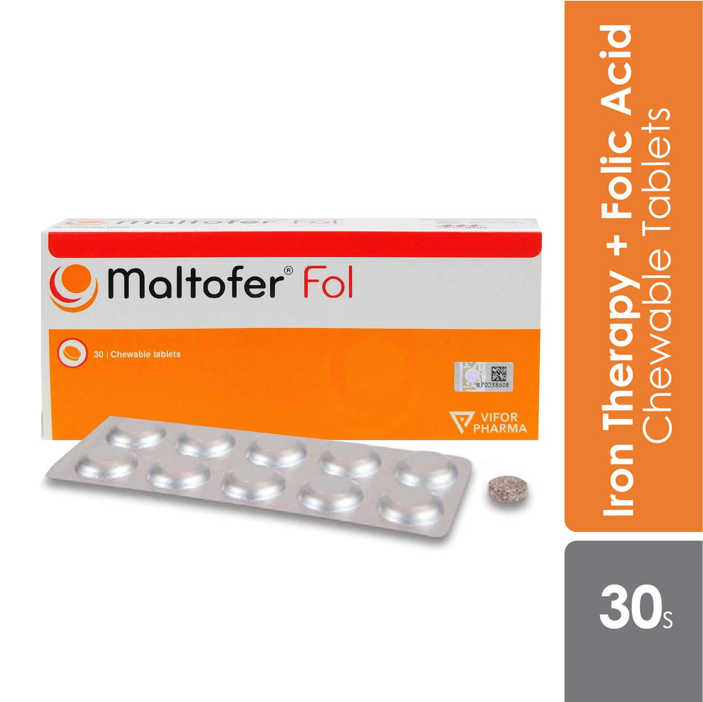 Maltofer Fol Chewable 30's Tablets