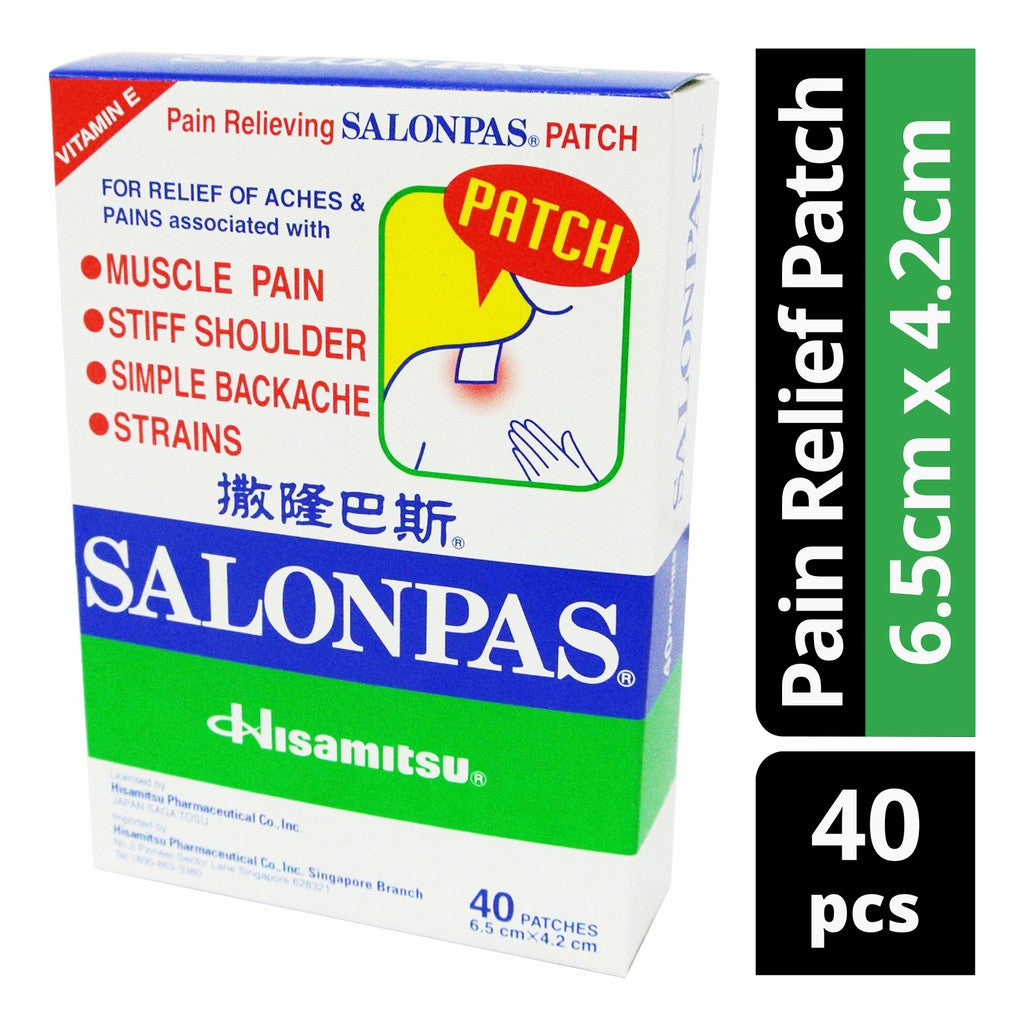 Hisamitsu Salonpas Patch 40's for Pain Relief