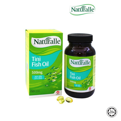 Duopharma Naturalle Tini Fish Oil 500mg (150's / 2 x 150's)