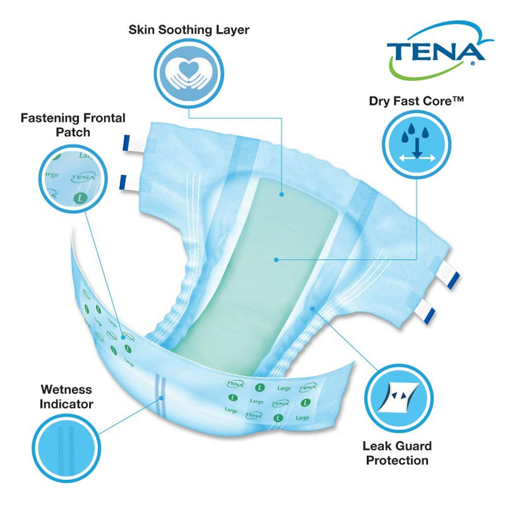 Tena Value Adult Diaper M 10's