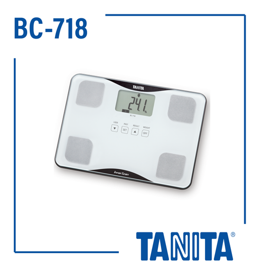 BC-718 GLASS BODY COMPOSITION SCALE WITH TOUCH SCREEN DISPLAY