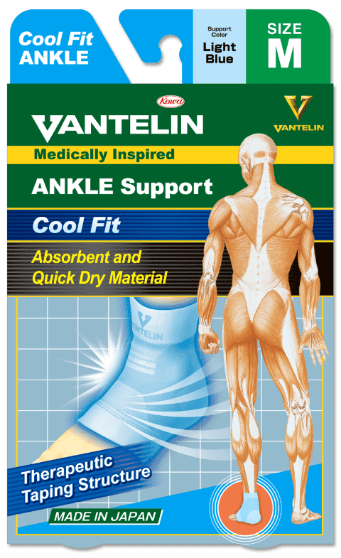 Vantelin Ankle Support Cool Fit (Light Blue / Light Pink) 1 pc
